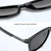 Солнцезащитные очки с антибликовым покрытием, близорукие линзы, квадратные поляризованные мужские солнцезащитные очки TR90, солнцезащитные очки с диоптриями для женщин, от 0 -0,5 до -0,75 до -6,0 240401