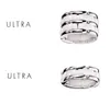 Sexy verleidelijke ontwerper keramische ring, keramische ring voor vrouwen sieraden, zwart/witte keramische heren duidelijke cz Zirkoon stenen ring vingers maten 5 tot 11