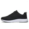 Casual Shoes Men's Light Fashion Gray Sports Outdoor Comfortable Breathable Autumn Black Running Large Size Mesh Surface Trend