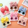 Hair Accessories Baby Sunglasses Headband Set Fashion Big Bow Princess Head Band For Girls Kids Beach Travel Outfit Drop Delivery Mate Dhc59