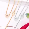 18K Gold Diamond Necklace, Simple UFO Style Pendant, Noble and Generous, Achieving Your Elegant Temperament