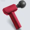 Massage Gun Full Body Massager Mini Pocket Fascia Vibration Electric Impact hela muskelavslappning YQ240401