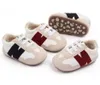 Pierwsze Walkers Noworodki Baby Buty Spring Soft Bottom Sneakers Baby Boys Niepoślizgowe buty 0-18 miesięcy 2024