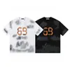 23SS New Rhude Mens T 셔츠 고품질 테스 디자이너 캐주얼 패션 짧은 슬리브 유럽 미국 남성 여성 라운드 넥 Tshirts 미국 크기 S-XL #19