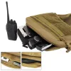 Väskor Taktisk västpåse Män Micro Outdoor Sports Chest Bag Militär Training Belly Pouch Camping Ryggsäck Hunting Accessories X588A