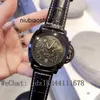 Wysokiej jakości projektant Watch High Watch Luksus for Mens Mechanical Wristwatch Pusty dosłowne bieganie Super Luminous Watch Exxe