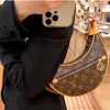 Top Designer Loop Bag Croissant Taschen Schulter Hobo Mode Geldbörse M81098 Kosmetik Halbmond Baguette Unterarm Handtasche Umhängetasche Metallkette