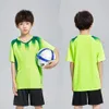 Child Soccer Jerseys Sets Boys Girls Football Shirts Sportswear Youth kids Football Training Uniforms Tracksuits with Socks 240315