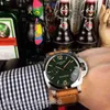 품질 시계 디자이너 High Watch 자동 기계 운동 사파이어 미러 44mm 13mm 수입 된 소 가이드 워치 밴드 버클 시계 0i6t
