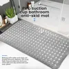 Tapetes de banho LJL-Non-Slip Mat com forte aderência Skin-Friendly BPA Free Non-Slip Shower lavável