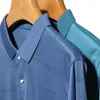 남성용 폴로 잘 생긴 폴로 셔츠 긴 슬리브 포켓 일반 맞춤 캐주얼 스프링 품질 부드러운 편안한 대형 카미사 de hombre