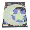 2024 STARS Moon Glow in the Dark Kids slaapkamer Lumineuze fluorescerende thuiswandstickers Sticker Diy Decoraties voor lichtglows in het donker