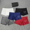 5pcs Designer Heren Onderbroeken Boxers Elastisch Naadloos Herenondergoed Effen Kleur Sexy Ademend Herenondergoed Branded Boxer Comfortabel 3PFN RS5I