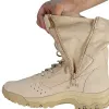 Сапоги верхний слой кожаный женский молнии Martin Boots Outdoor High Help Army Combat Mensh