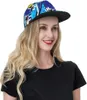 Boll Caps Baseball Cap Hip Hop för vuxna män Kvinnor Sun Snapback Hat Flat Bill Brim