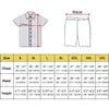 Мужские шелковые атласные пижамы Короткие пижамы Комплект одежды для сна Одежда для дома США SMLXL2XL3XL4XL Solid__s240401