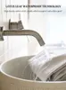 nie w/naśladowanie lniane tkaniny Wodoodporna zasłona prysznicowa akcesoria łazienkowa montowana szyna haczyk domowy duże zasłony dostosuj 240320
