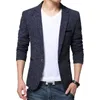 BROWON Arrival Mens Blazer Jacket Suit Wedding Prom Party Slim Fit Smart Casual Men Business 240318