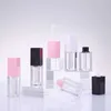 Storage Bottles 1Pcs Empty Portable 5ml Thick Wand Lip Gloss Tube Plastic Glaze Tubes Square Full Clear Transparent Container