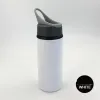 Bouilloire à Sublimation vierge, bouteille d'eau de 600ml, 20oz, bricolage avec couvercle à bouche d'aigle, fret maritime, vente en gros