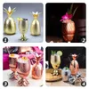 Wegwerpbekers Rietjes 2 sets Rood glas Ananas Sippy Cup Roestvrij staal Hawaiiaans feestblad