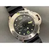 Hochwertige Uhr, hochwertige Designer-Saphirglas-Spiegel, 47 mm, 13 mm, automatisches mechanisches Uhrwerk, Lederarmband M087