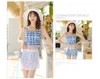 Swim Wear Bathing Suit Women Split Three-Piece Conservative Small Fragrance Korean Slim Fresh Skirt Spring Swimming Drop Delivery Spor Otcqf