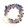 New Bohemian Natural Stone Crystal Bracelet Fashion Versatile Bracelet Multi Color Bracele Bracelet for Women Charms Aesthetic Accessories