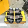 Zapatillas de marca de diseñador, sandalias Baguette de lujo, zapatos para hombre, almohadas, cuero cómodo, lona colorida, moda de verano, zapatillas de playa