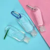 Storage Bottles 50Ml Refillable Travel Containers Empty Plastic With Hook Carabiner 30Pcs