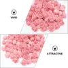 Decoratieve bloemen Stemless Fake Foam Roses Simulatie Hoofd Verjaardag Decoratie voor meisjesbruiloft