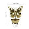 Candle Holders Decorative Stand Butterfly Design Table Atmospheric Tabletop Ornaments For Living Room Bedroom Study