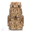 Sacs 75L Tactiques multifonctionnes sacs à dos Travel Backpacks Backpacks Outdoor High Captice Caming Army Bag de l'armée décontractée