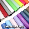 Window Stickers Reflective Heat Transfer Vinyls HTV For T Shirt IrOn On Roll Easy Cut And Decor Film