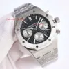 Automatique 7750 stalen horloges Mechanische horloges Horlogeontwerpers Heren 38 mm Luxe uurwerk 26715 AAAA Montre Chronograph 472 montredeluxe
