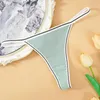 Women's Panties Sexy Thong Female Tback A Thread With Pure Cotton Underwear Sports Fitness Without BuPanties No Padding