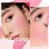 BANXEER Blush Cream Face Blusher 5 Colors Everchanging Matte Shimmer Waterproof Longlasting 3 IN 1 Multiuse Makeup 240327