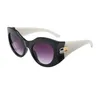 Designer Bb Sunglasses Women's Irregular Shape Acetate Glasses B Brand Gold logoB Men's UV Sunglasses 6061