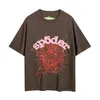 sp5der tシャツメンズTシャツポロシャーツシャツsp5derヤングサグスパイダー555レディートTシャツファッションプリントストリート服ウェブパターンサマースポーツウェアトップヨーロッパS-XL CS