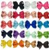 Girls039 Head Pieces Hair Clips Headware Colorful Ribbon Bow Hairpins Children Accessories6262275