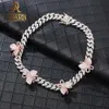 Novo estilo personalizado passe diamante tester vvs d cor moissanite cubana link corrente 30mm tamanho grande hip hop colar jóias masculinas