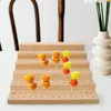 Dekorative Teller Holz Obst Lutscher Ständer Halter Lutscher Cake Pops Display Rack