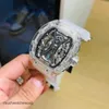 Luxe horloges Replica's Richardmills Horloges met automatisch uurwerk Uitgeholde gepersonaliseerde tape Sportontwerpers Waterdichte polshorloges Roestvrij staal