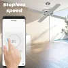 Controle Tuya Wifi Mini Diy Smart Fan Speed Speed Speed Fan Controler Switch Switch Smart Life App Control Work com Alexa Google Home