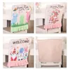 Chair Covers Dining Room Colorful Slipcover With Pattern Festival Decoration Universal Fit For Most Chairs Spring