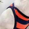 Köpek Giyim Suprepet çizgili pamuklu ceket nefes alabilen evcil hayvan giyim köpek yavrusu için rahat sevimli köpekler tüm sezon evcil hayvan aksesuarları tedarikçi