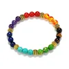 Bijoux De Mode con perline 8 mm Perles Pierre Onice Tigre Sept Route Dimpsion Bracciale Yoga Chakra Am Ethyste Energie Bracciali Et Drop Deliv Otirg