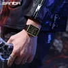 Montres-bracelets Montre électronique multifonctionnelle pour hommes numériques en silicone veilleuse étanche et antichoc femme