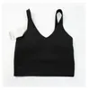 2024 NewYoga outfit lu-20 U Type Back Align Tank Tops Gym Clothes Women Casual Running Nude Tight Sports Bra Fitness Beautiful Underwear Vest Shirt JKL123 Size S-XXL