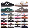 2024 New sambaityscici German men's and women's leisure training shoes LULU pink green orange outdoor co-branded shoes